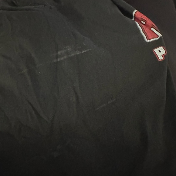 Vtg 2002 WWF Triple H Screw The Rules Wrestling Black T Shirt L Made In Russia - Picture 10 of 11